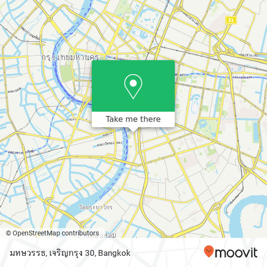 มหษวรรธ, เจริญกรุง 30 map