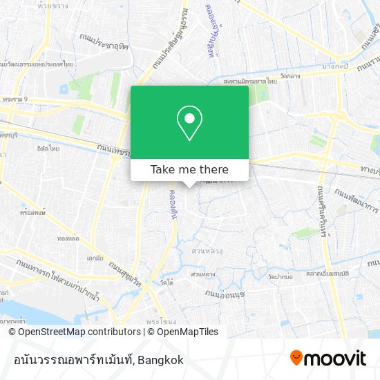 อนันวรรณอพาร์ทเม้นท์ map