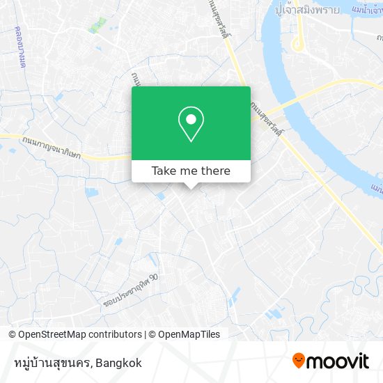 หมู่บ้านสุขนคร map