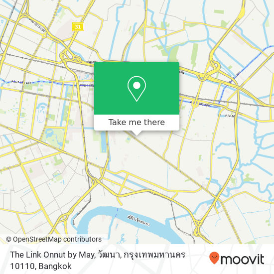 The Link Onnut by May, วัฒนา, กรุงเทพมหานคร 10110 map