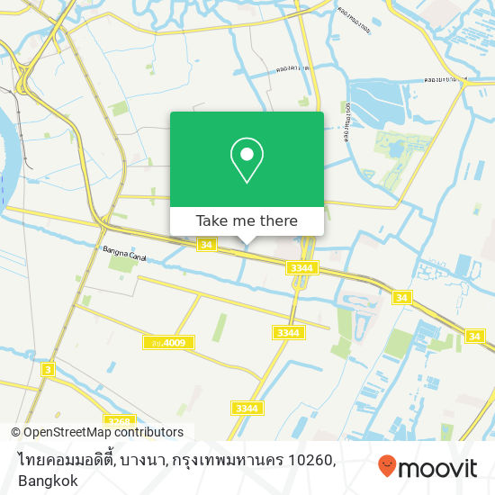 ไทยคอมมอดิตี้, บางนา, กรุงเทพมหานคร 10260 map