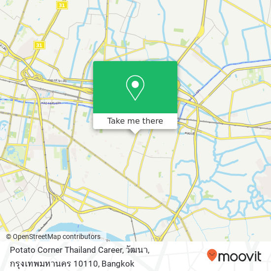 Potato Corner Thailand Career, วัฒนา, กรุงเทพมหานคร 10110 map