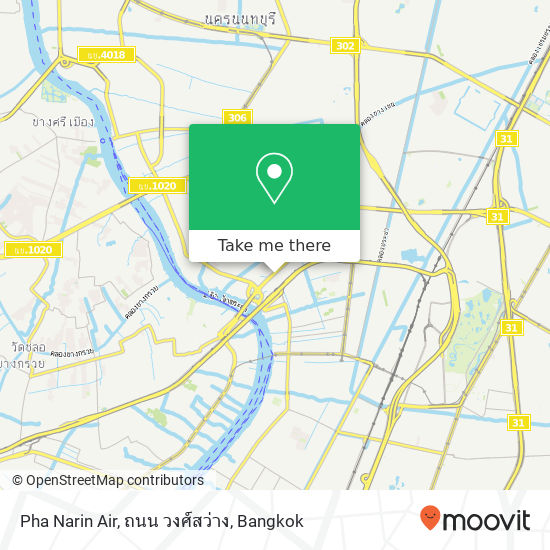 Pha Narin Air, ถนน วงศ์สว่าง map