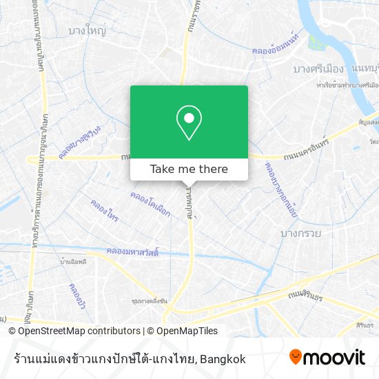 ร้านแม่แดงข้าวแกงปักษ์ใต้-แกงไทย map