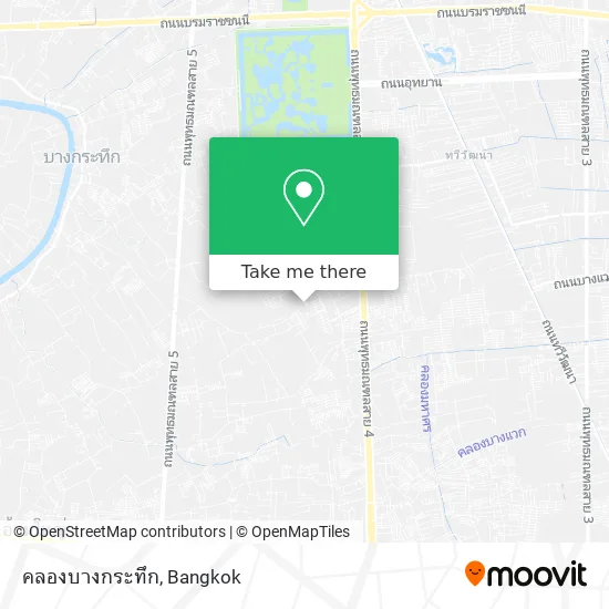 คลองบางกระทึก map