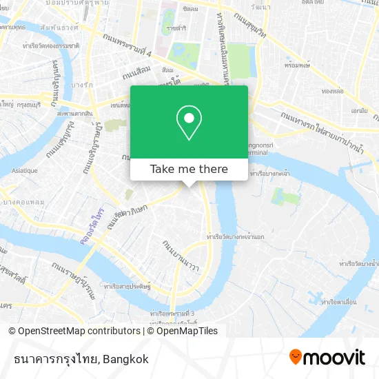 ธนาคารกรุงไทย map