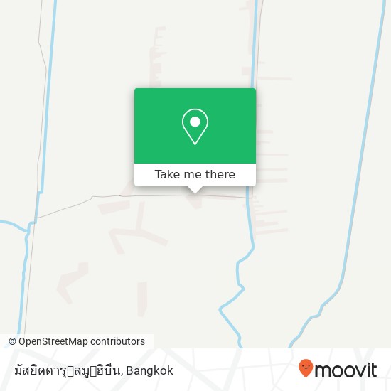 มัสยิดดารุลมูฮิบีน, ถนน คลองสิบ-สิบสี่ map