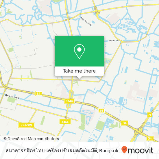 ธนาคารกสิกรไทย-เครื่องปรับสมุดอัตโนมัติ map