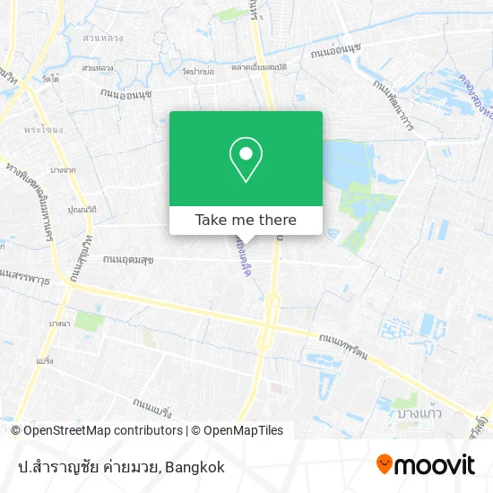 ป.สำราญชัย ค่ายมวย map