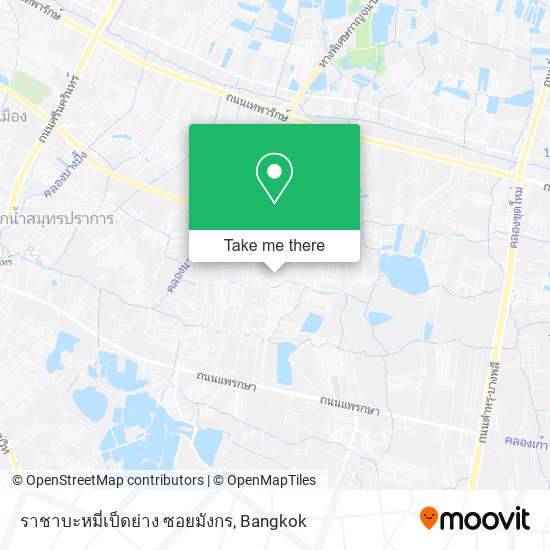 ราชาบะหมี่เป็ดย่าง ซอยมังกร map