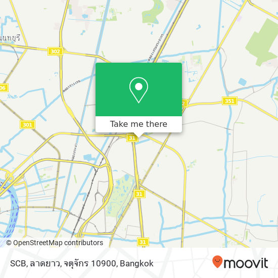 SCB, ลาดยาว, จตุจักร 10900 map