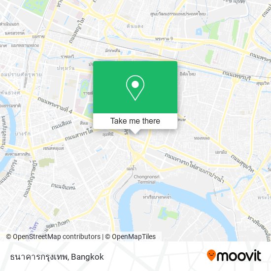 ธนาคารกรุงเทพ map