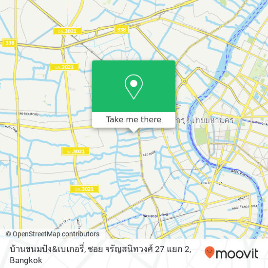 บ้านขนมปัง&เบเกอรี่, ซอย จรัญสนิทวงศ์ 27 แยก 2 map