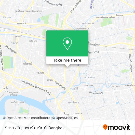 มิตรเจริญ อพาร์ทเม้นท์ map