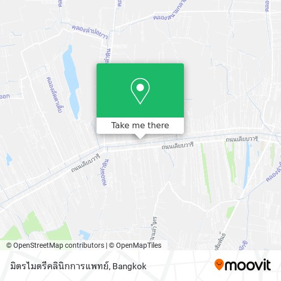 มิตรไมตรีคลินิกการแพทย์ map