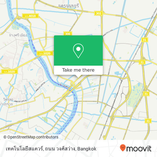 เทคโนโลยีสแควร์, ถนน วงศ์สว่าง map