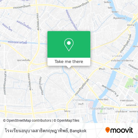 โรงเรียนอนุบาลสาธิตกฤษฎาทิพย์ map