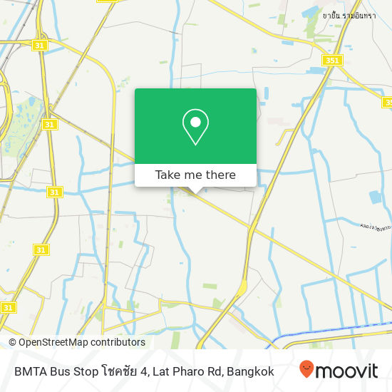 BMTA Bus Stop โชคชัย 4, Lat Pharo Rd map