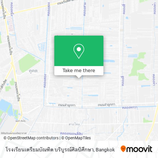 โรงเรียนเตรียมบัณฑิต บริบูรณ์ศิลป์ศึกษา map