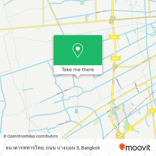 ธนาคารทหารไทย, ถนน บางบอน 3 map