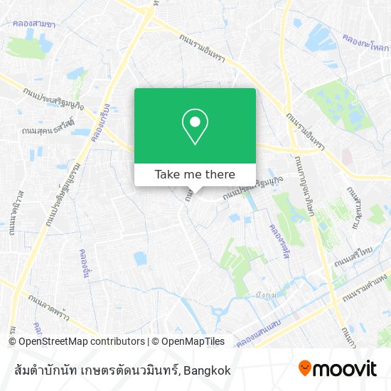 ส้มตำบักนัท เกษตรตัดนวมินทร์ map