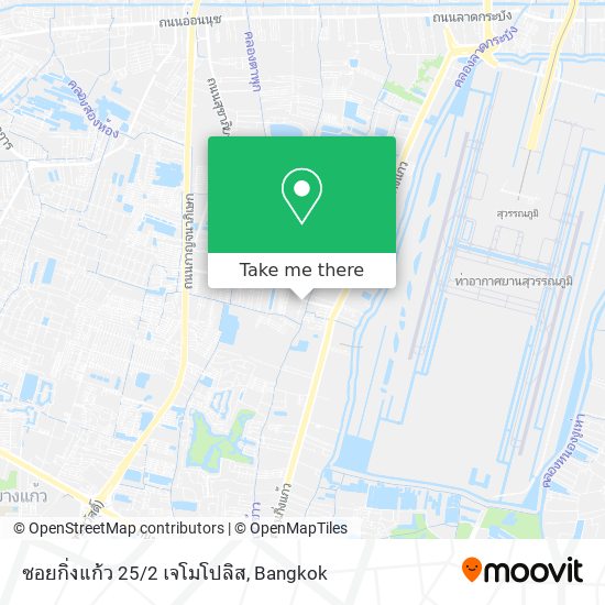 ซอยกิ่งแก้ว 25/2 เจโมโปลิส map