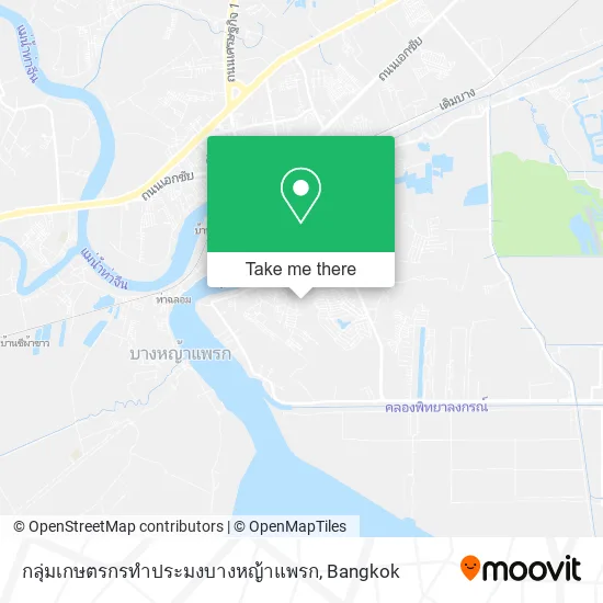 กลุ่มเกษตรกรทำประมงบางหญ้าแพรก map