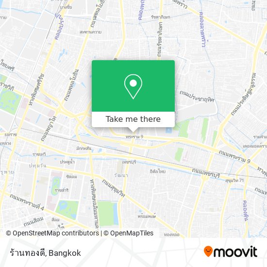 ร้านทองดี map