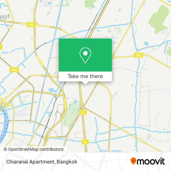 Chiaranai Apartment map