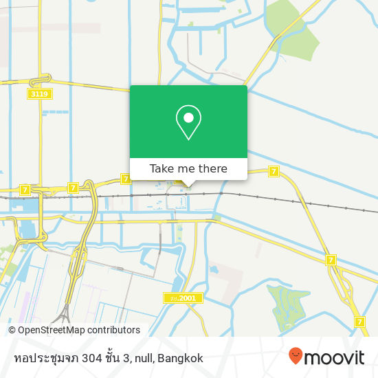 หอประชุมจภ 304 ชั้น 3, null map