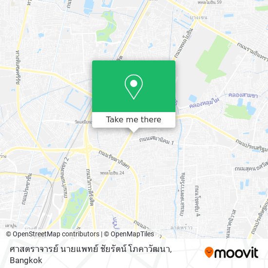 ศาสตราจารย์ นายแพทย์ ชัยรัตน์ โภคาวัฒนา map