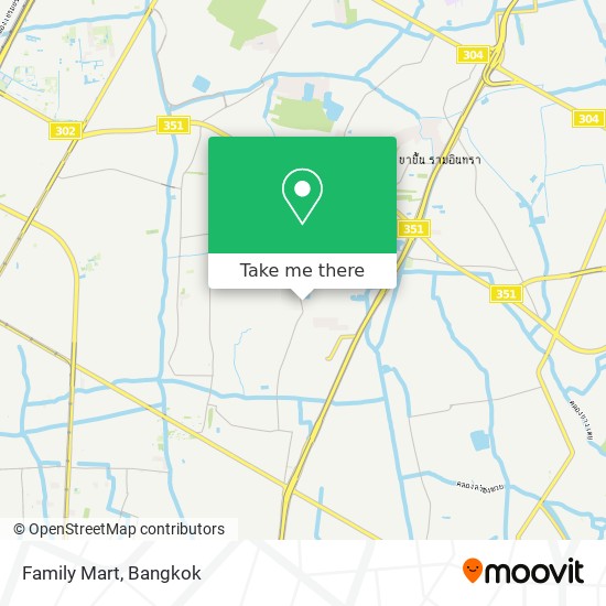 Family Mart map