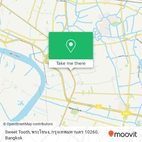 Sweet Tooth, พระโขนง, กรุงเทพมหานคร 10260 map