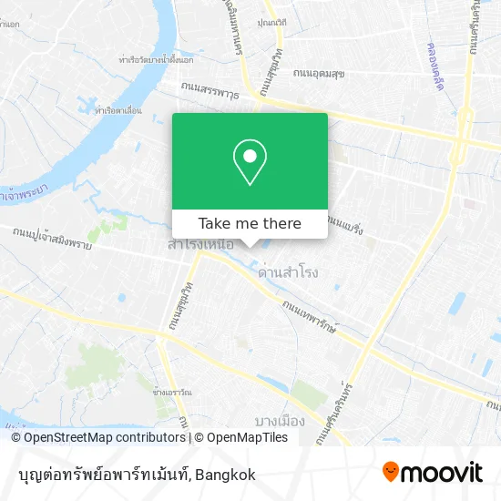 บุญต่อทรัพย์อพาร์ทเม้นท์ map