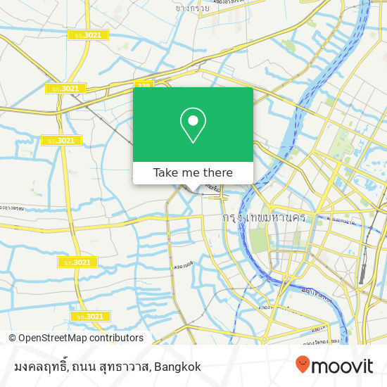 มงคลฤทธิ์, ถนน สุทธาวาส map