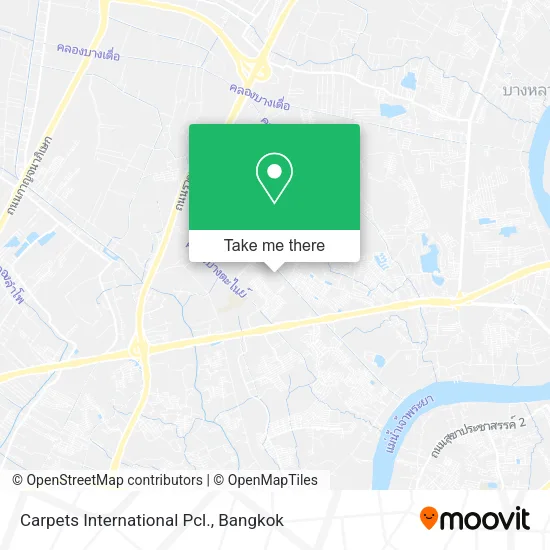 Carpets International Pcl., บางคูวัด, ปทุมธานี 12000 map