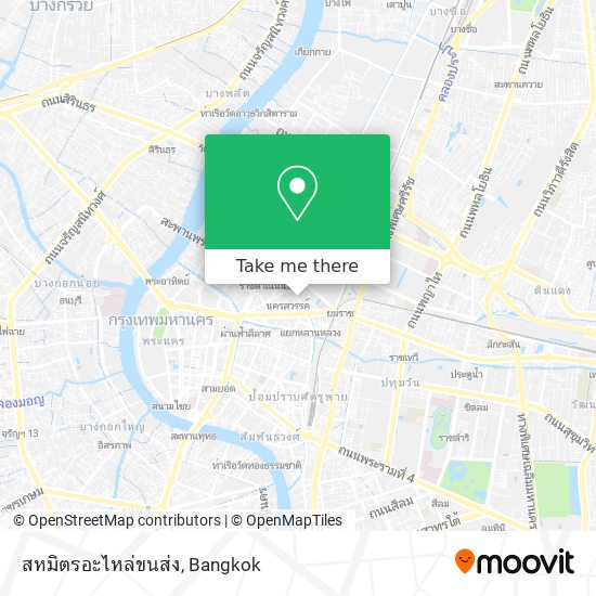 สหมิตรอะไหล่ขนส่ง map