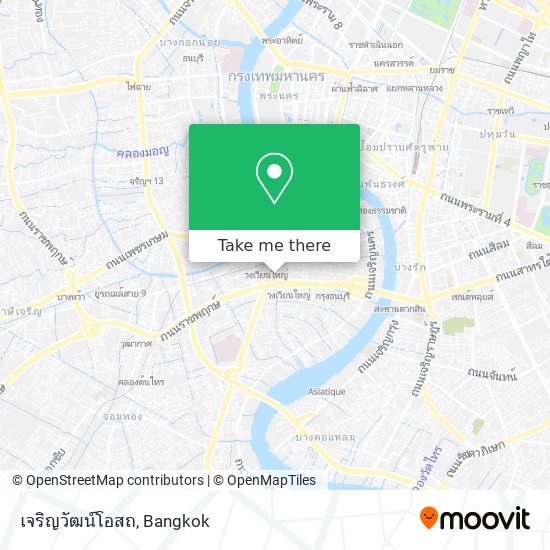 เจริญวัฒน์โอสถ map