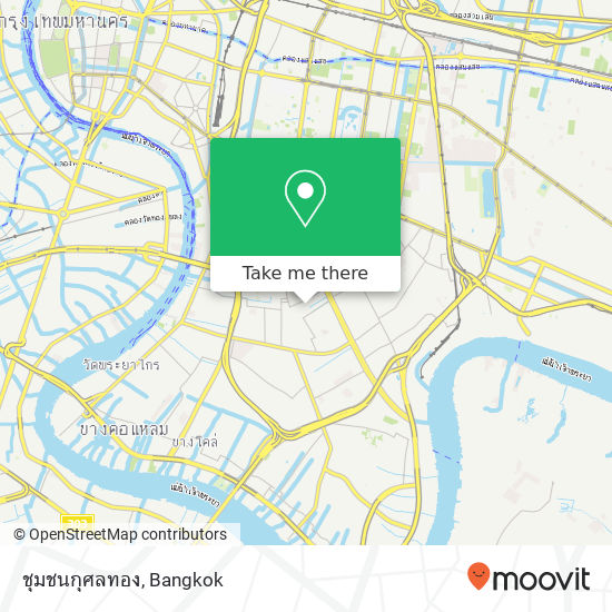 ชุมชนกุศลทอง map