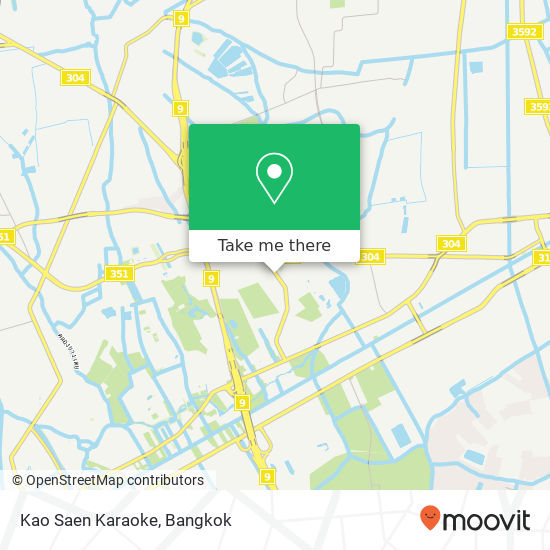 Kao Saen Karaoke map