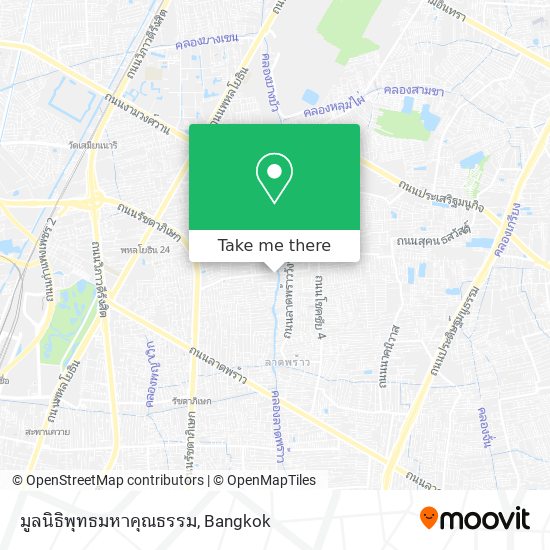 มูลนิธิพุทธมหาคุณธรรม map