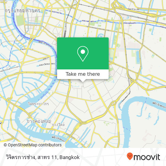 วิจิตรการช่าง, สาทร 11 map