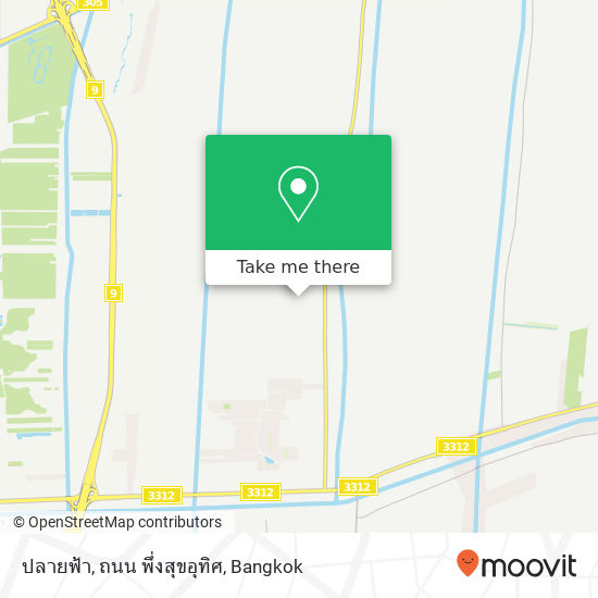 ปลายฟ้า, ถนน พึ่งสุขอุทิศ map