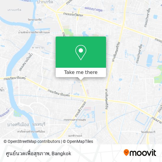 ศูนย์นวดเพื่อสุขภาพ map