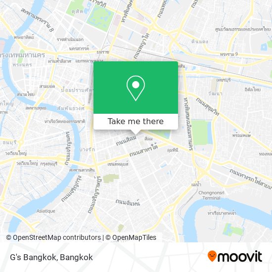 G's Bangkok map