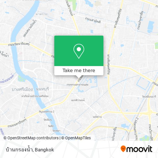 บ้านกรองน้ำ map