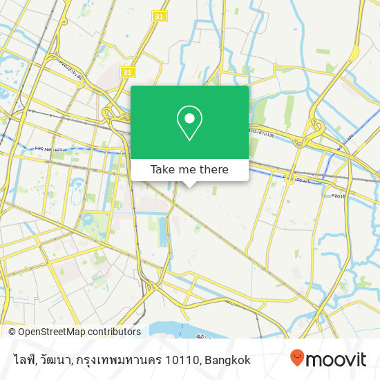 ไลฟ์, วัฒนา, กรุงเทพมหานคร 10110 map