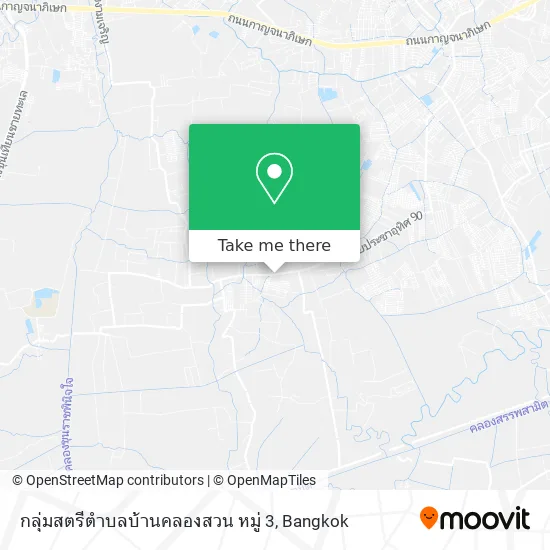 กลุ่มสตรีตำบลบ้านคลองสวน หมู่ 3 map