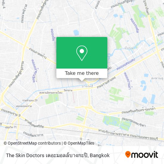 The Skin Doctors เดอะมอลล์บางกะปิ map