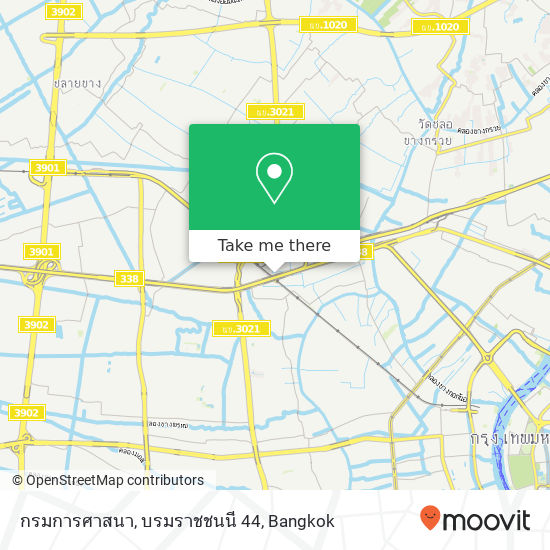 กรมการศาสนา, บรมราชชนนี 44 map